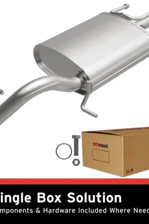 Get Yours Magnaflow BRE Rear Muffler Kit Replacement Geo