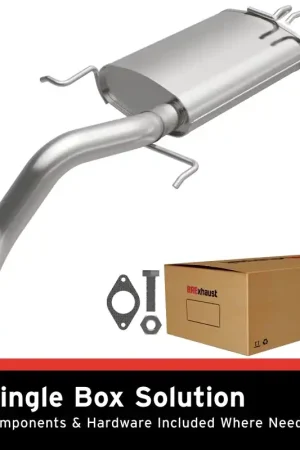 BRExhaust 10-13 Hyundai SANTA FE/ KIA SORENTO 3.5L Muffler Kit Affordable