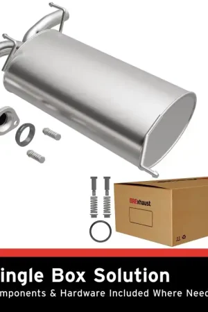 BRExhaust 05-06 Nissan X-Trail 2.5L Muffler Kit Budget
