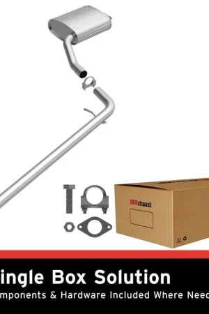 Holiday Sale BRExhaust 06-10 Hyundai Sonata 2.4L Muffler Kit