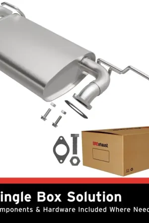 Must Have BRE Exhaust 13-16 SUBARU XV CROSSTREK2.0L Muffler Kit