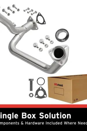 Certified BRE Exhaust 98-99 Hombre S10 Sonoma 4.3L Front Pipe Kit