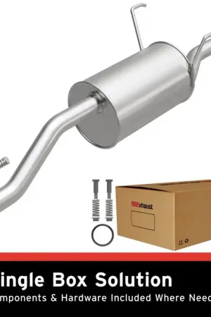 Viral BRE Exhaust 01-05 Civic 1.7L Muffler Kit