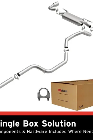 Fresh Stock BRExhaust 10-13 Mazda 3 2.5L Exhaust Kit
