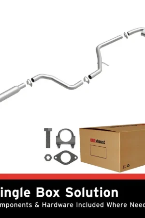 BRExhaust 13-16 Chevrolet Malibu Limited 2.5L Exhaust Kit Crafted