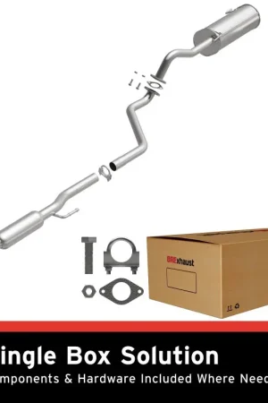 BRExhaust 14-16 Kia FORTE 1.8L Exhaust Kit Money Back Guarantee