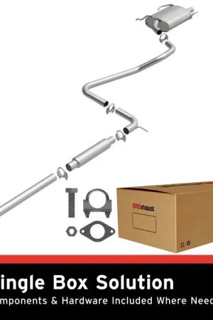 Luxury MagnaFlow BRE Exhaust Kit 98-01 Nissan Altima 2.4L