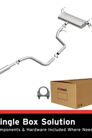 MagnaFlow BRE Exhaust Kit 08-12 Aura G6 Malibu 2.4L High Quality