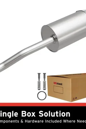 BRE Exhaust 06-11 Civic 1.8L Muffler Kit Free Returns