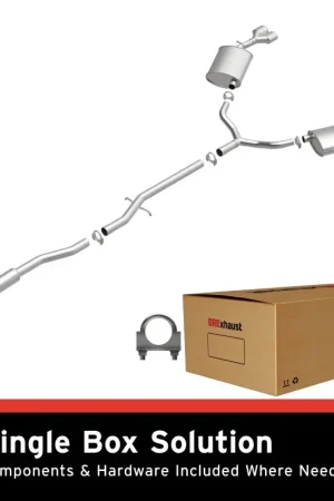 Special Discount MagnaFlow BRE Exhaust Kit 00-08 Cadillac Deville DTS 4.6L