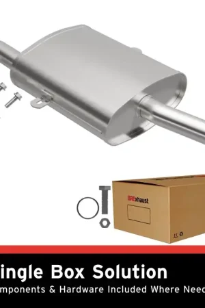 BRE Exhaust 98-02 Corolla Prizm 1.8L Muffler Kit Handmade