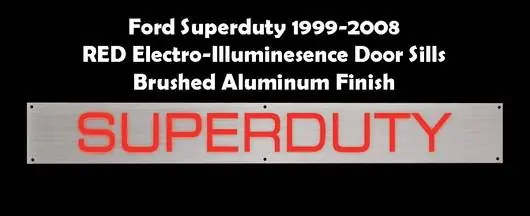 Ford Superduty Recon EL Illuminated Door Sill Plate - 264121FDRD Brand New