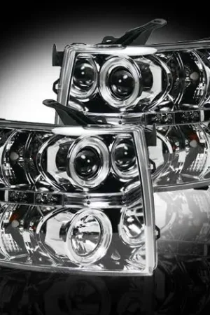 Worldwide Shipping Chevrolet Silverado Recon Projector Headlights - 264195CL