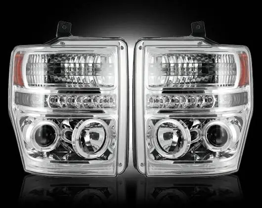 Ford F550 Recon Projector Headlights - 264196CL Clearance