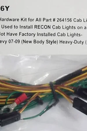 Chevrolet Recon Roof Light Wiring & Hardware Kit - 264156Y Bulk Order