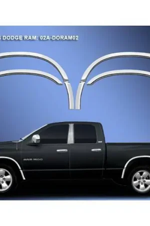 Dodge Ram Restyling Ideas Fender Trim - 02A-DORAM02 Reduced Price