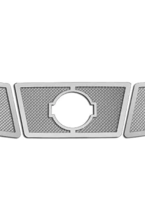 Nissan Titan Restyling Ideas Knitted Mesh Grille - 72-SM-NITIT04-T Big Sale