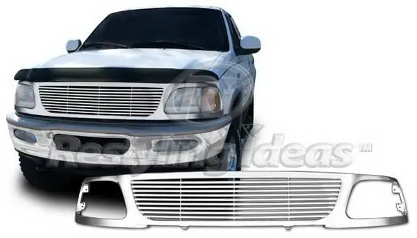 In Demand Ford Expedition Restyling Ideas Performance Grille - 72-PF-F1597BL