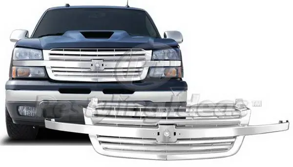 Direct From Manufacturer Chevrolet Silverado Restyling Ideas Performance Grille - 72-PC-SIL03BLE