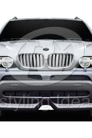 BMW X5 Restyling Ideas Performance Grille - 72-GB-X5E5304-CCS Clearance