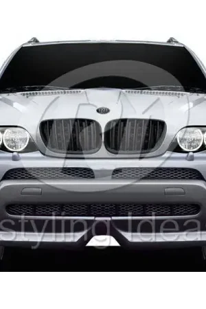 Special Discount BMW X5 Restyling Ideas Performance Grille - 72-GB-X5E5304-BB
