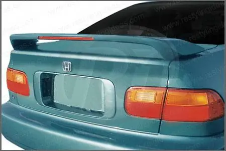 Warranty Included Honda Civic 2DR Restyling Ideas Spoiler - 01-HOCI92F2L