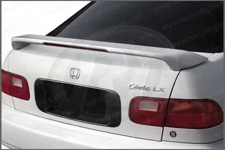 Honda Civic 4DR Restyling Ideas Spoiler - 01-HOCI92F4L Best Price