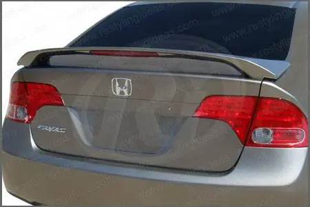 Shop Now Honda Civic 4DR Restyling Ideas Spoiler - 01-HOCI06F4L