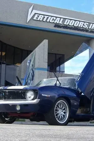 Must Have Chevrolet Camaro Vertical Doors Inc Vertical Lambo Door Kit - VDCCHEVYCAM6970