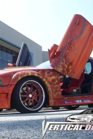 Ford Mustang Vertical Doors Inc Vertical Lambo Door Kit - VDCFM6970 Holiday Sale