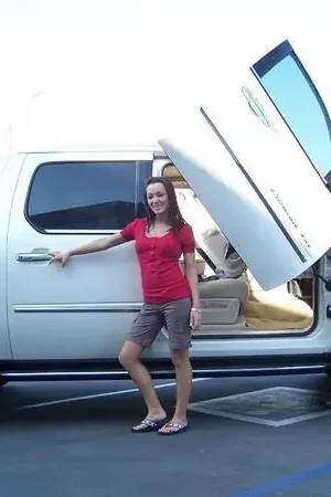 Original Cadillac Escalade Vertical Doors Inc Vertical Lambo Door Kit - VDCCADEXT07