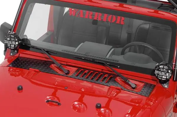 One Day Deal Jeep Wrangler Warrior Hood Vent - S90470