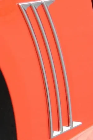 Viral Chevrolet Camaro Retro USA Quarter Molding Set - Chrome - CA1QM-A-C