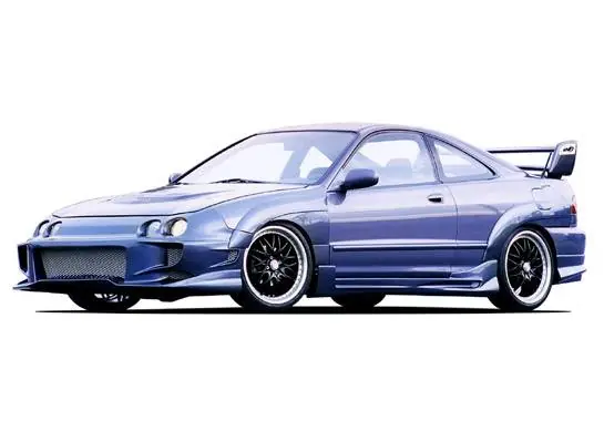 Editor’s Pick Acura Integra 2DR VIS Racing Aggressor Type 2 Body Kit with 7PC Extreme Flares - 890742
