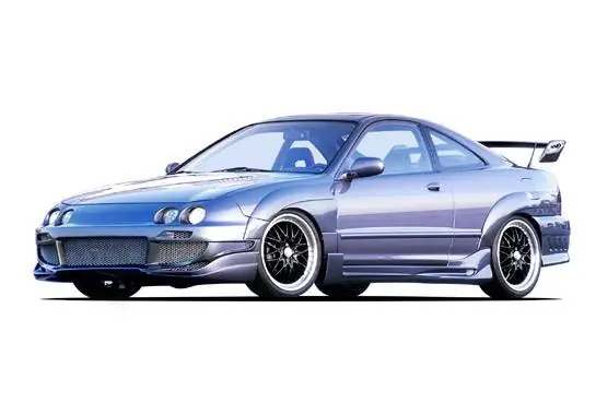 Premium Acura Integra 2DR VIS Racing Avenger Body Kit with 7PC Extreme Flares - 890740