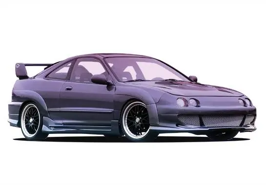 Fan Favorite Acura Integra 2DR VIS Racing Bigmouth Body Kit with 7PC Extreme Flares - 890741