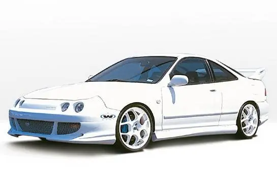Last Chance Acura Integra 2DR Wings West Bigmouth Complete Body Kit - 4PC - 890494