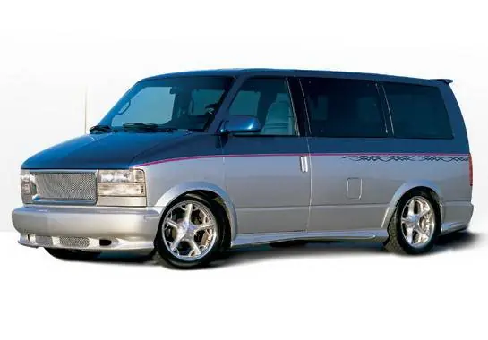 Flash Sale Chevrolet Astro Wings West W-Type Complete Body Kit - 4PC - 890215