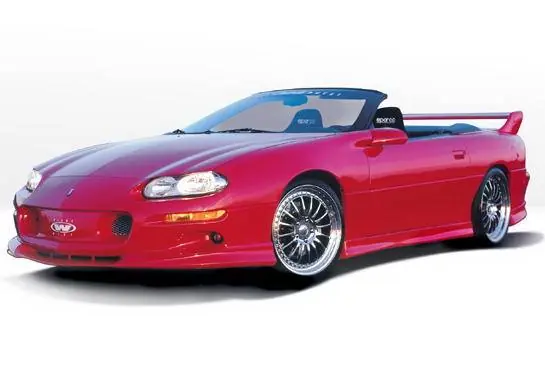 Instant Buy Chevrolet Camaro Wings West W-Type Complete Body Kit - 4PC - 890220