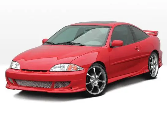 Chevrolet Cavalier 2DR VIS Racing Bigmouth Complete Body Kit - 4PC - 890579 Hassle-Free Returns