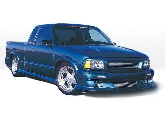 Chevrolet S10 Wings West Custom Style Body Kit with Bumper - 890823 Secure Checkout