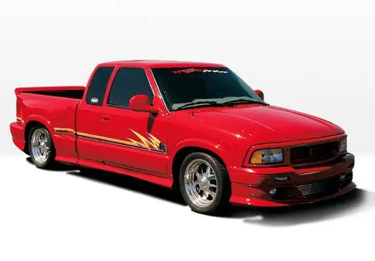 Must Have Chevrolet S10 VIS Racing Custom Full Body Kit with OEM Bumper - 890164