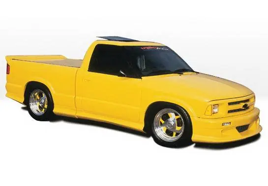 Chevrolet S10 Wings West Custom Style Body Kit with Roll Pan - 890012 Crafted