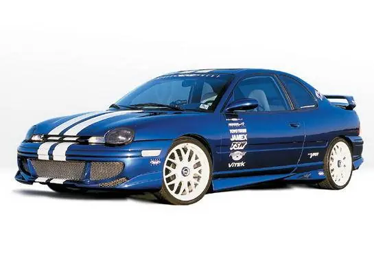 Dodge Neon 2DR Wings West Racing Series Complete Body Kit - 4PC - 890295 Fast Shipping