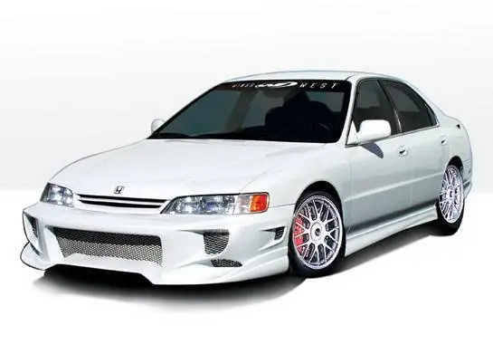 Latest Honda Accord 2DR Wings West Aggressor Type II Complete Body Kit - 4PC - 890455