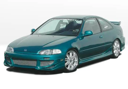 Limited Time Honda Civic 2DR VIS Racing Avenger Complete Body Kit - 4PC - 890583