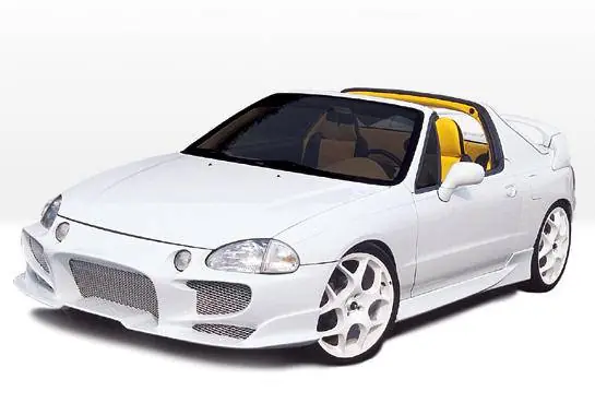 Honda Del Sol VIS Racing Racing Series Complete Body Kit - 4PC - 890574 Handmade