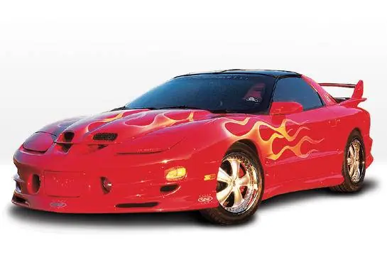 Free Returns Pontiac Trans Am VIS Racing W-Type Complete Body Kit - 5PC - 890481