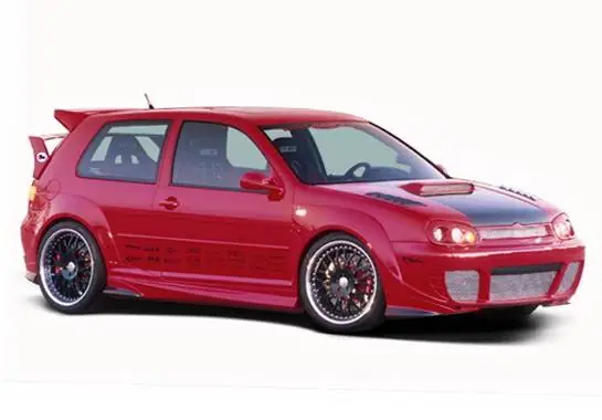 Final Sale Volkswagen Golf GTI Wings West G-Spec Complete Body Kit with Extreme Flares - 11PC - 890721