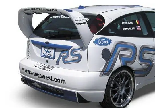 Ford Focus ZX3 Wings West WRC Style Fender Flare - Left Rear - 890845 Limited Edition